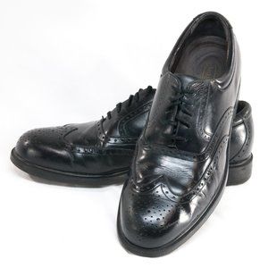 Rockport mens black dress shoes  size 11